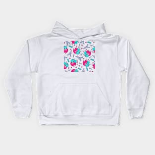 Cats in Love - Doodle Kids Hoodie